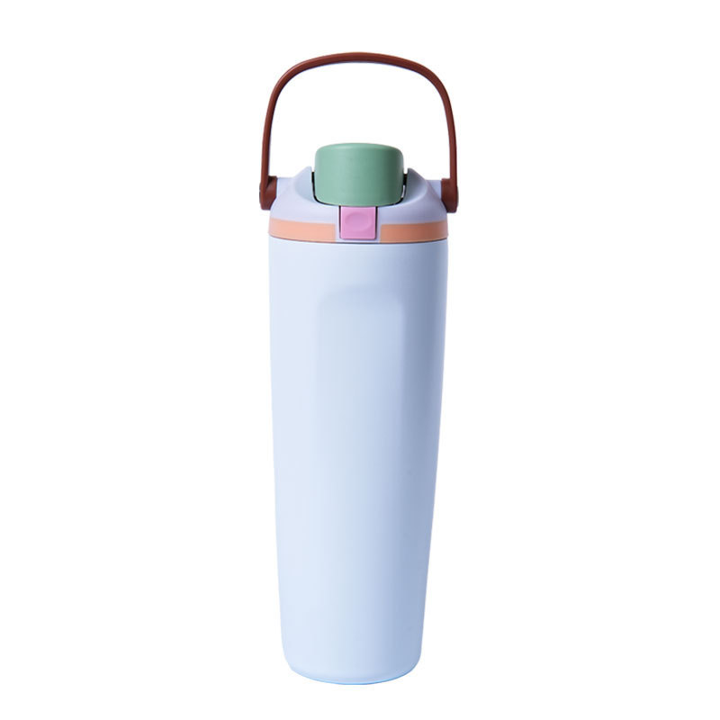 Cross-border 304 acero inoxidable portátil taza de fruta de gran capacidad 30oz taza de hielo taza rebote taza cubierta taza de agua deportiva al aire libre