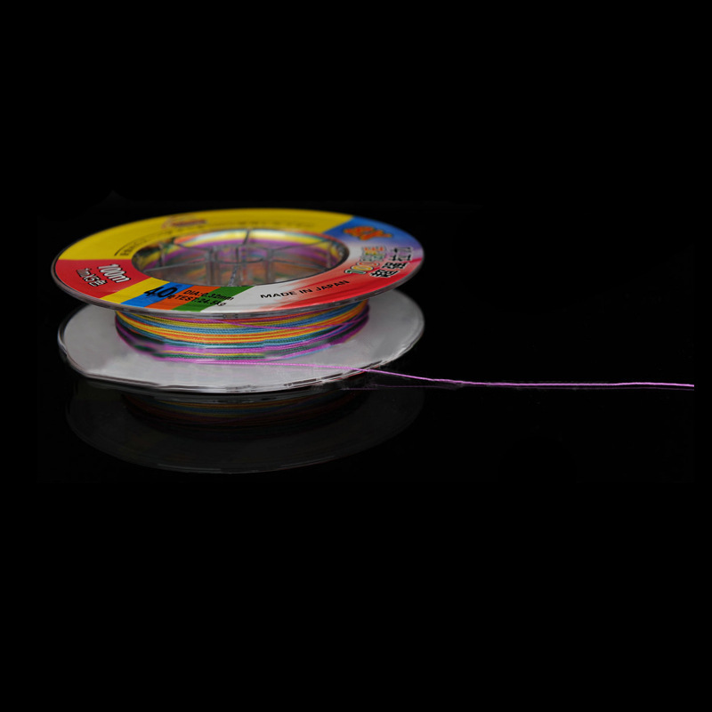Customizado no井 un metro de color 8 líneas de PE líneas de alta resistencia líneas de pesca 100 metros líneas de pesca al por mayor