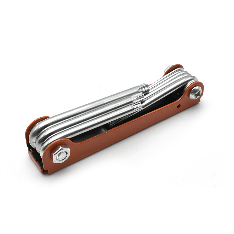 8PC折叠内六角米字套装扳手梅花内六角扳手内六角组合