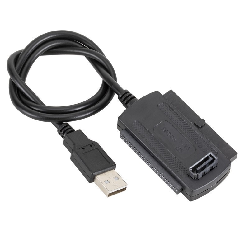 Manufacturers supply USB TO IDE/SATA computer hard disk USB TO serial port/parallel port IDE three-purpose with power supply
