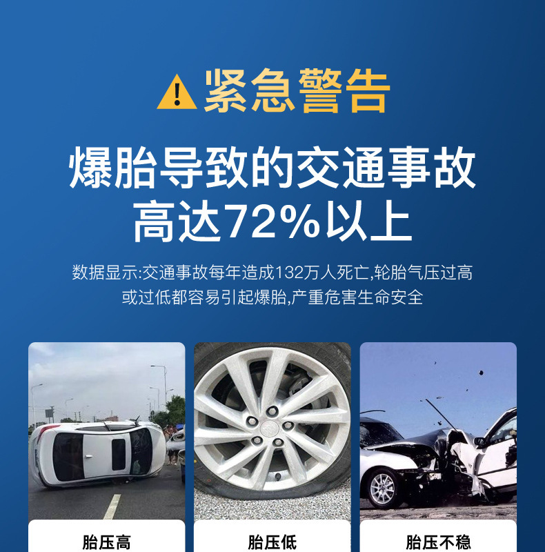 Cross-Border Special-Purpose Vehicle-Mounted Wireless Air Pump, High-Pressure Tire Inflator for Cars, Portable Electric Bicycle Pump