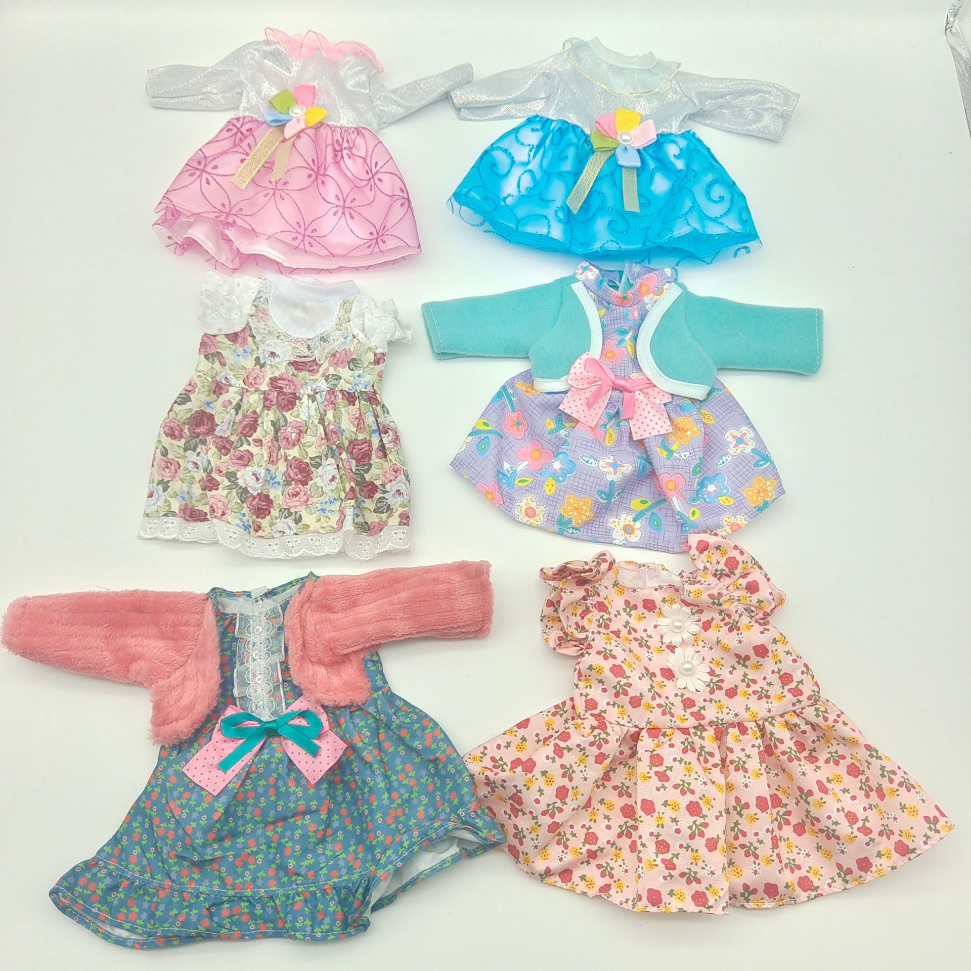 Muñeca Accesorios para muñecas Joyas para niñas Baño de bebé Juguetes para jugar a la casa Carrito de compras