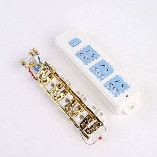 Wireless high-power multi-hole wiring board with switch socket without wire plug-in board 10A plug-in and drag line board