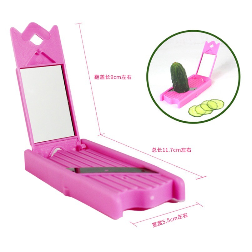 Popular pepino máquina de cortar máscara facial artefacto belleza cara pelador ultra-Delgado pepino cepilladora máscara facial sacapuntas