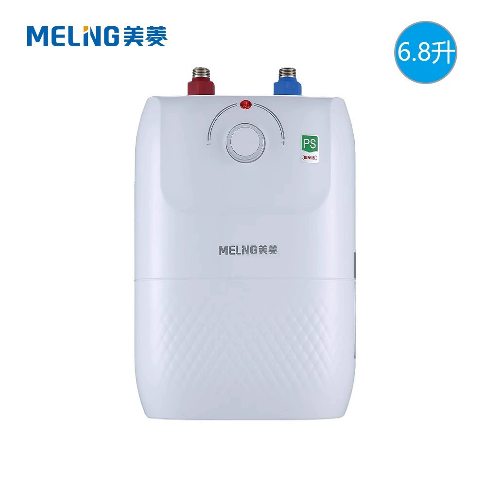 Встроенный кухонный водонагреватель Meiling 6.8 л, 1500 Вт, мощный нагрев, большая ёмкость, защита от утечек тока, модель MD-168P, без установки