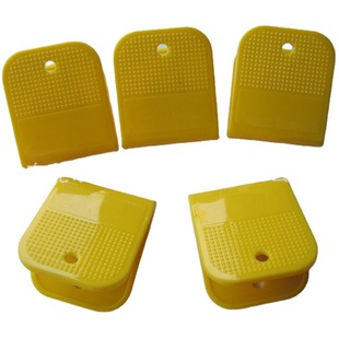 Supply folder PS material cheap white spot plastic clip office clip
