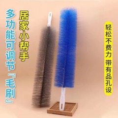 ファンクリーニングブラシ多機能長柄の柔らかい毛は自由に曲げることができます。