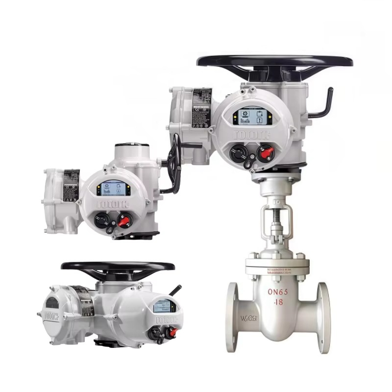 Gate Stop Valve Rotork IQ Series Electric Intelligent Actuat