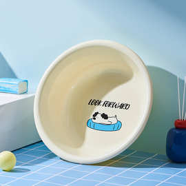 云朵小狗洗脸盆家用住校学生宿舍脸盆洗漱洗澡泡脚水盆加厚大容量