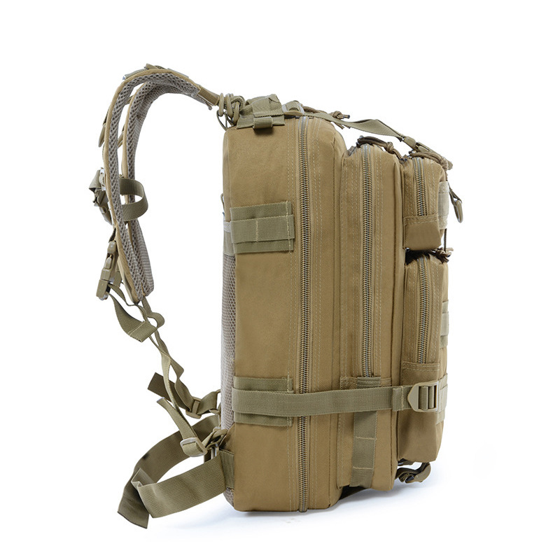 Bolso de camuflaje táctico de lobo de paso 3P equipo de viaje para hombres montañismo al aire libre deporte camping mochila táctica