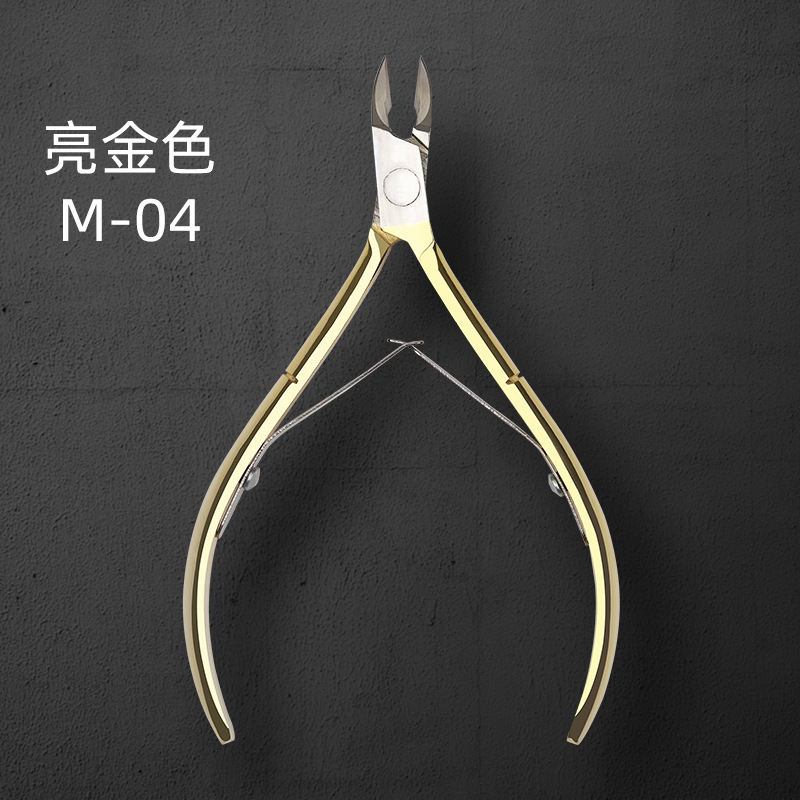 Herramientas de manicuría de alta calidad de corte de piel muerta, tiendas de manicuría especializadas de manicuría al por mayor, tijeras d501