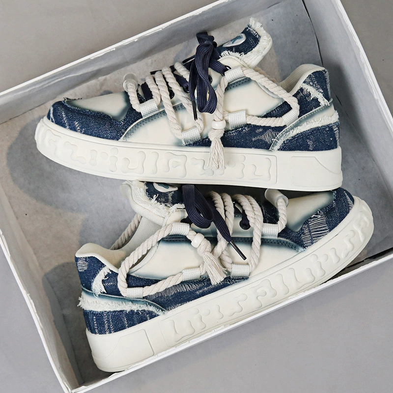 Nittle Advanced Чувство Обувь Мужская Хлебная Обувь 2023 Низкопоя Толстая Подстилка Дизайн Молодежная Повседневная Обувь