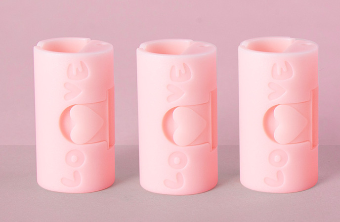 Pink heart【18 pieces】