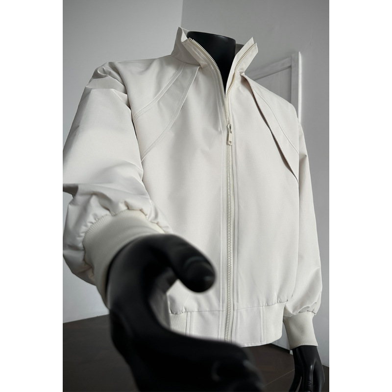American Rero Deconstructed Cu Sand-up Collar Work For Men, Spring Season, H-proof, High-end Shor Baseball_voghion.com