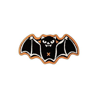 Pumpkin Spider Web Foot Mat | Avtomobil döşəmə paspasları - jywsj-19-4060cmimitation-cashmere-with-non-slip-plastic-bottom
