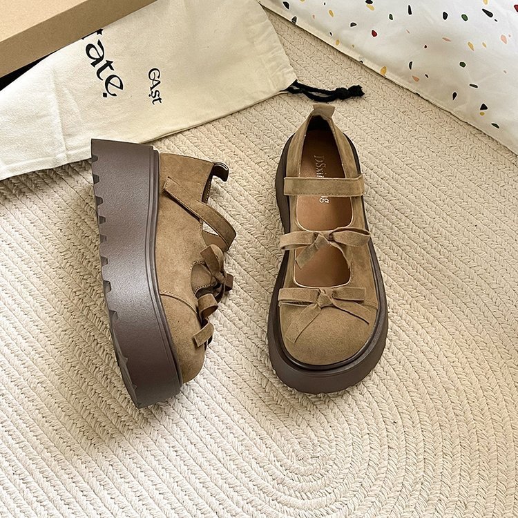 Cabeza redonda retro todo fósforo japonés Mori Mary Jane zapatos mujer 2025 primavera nuevo estilo jk uniforme con falda zapatos individuales