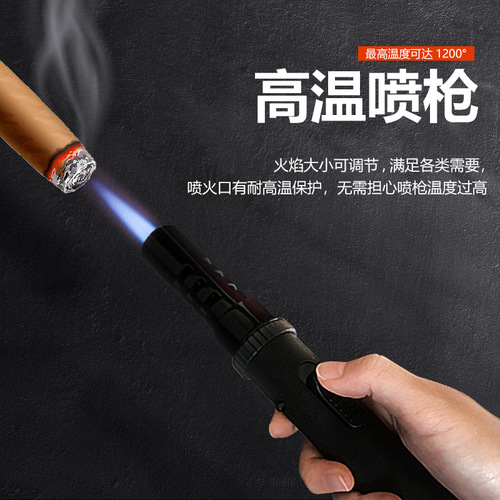 Outdoor camping igniter blackened igniter inflatable lighter camp camping fire starter moxibustion cigar