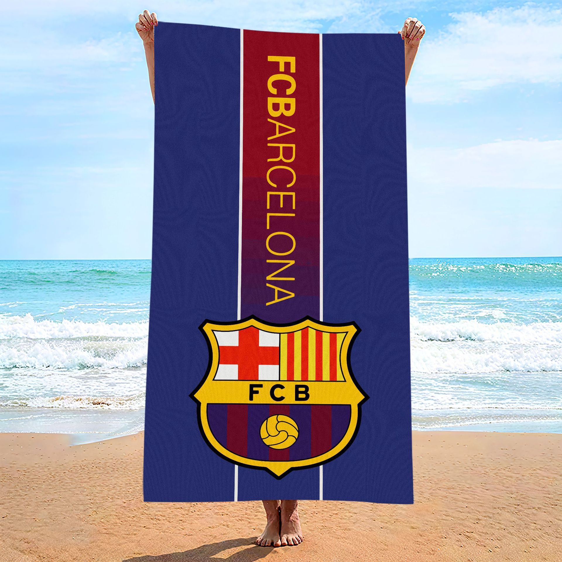 Equipo de la Copa del Mundo Portugal Países Bajos toalla de playa Amazon toalla de microfibra rápida conveniente toalla de secado rápido