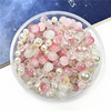 Set, crystal handmade, bracelet, beads, accessory, 6-10mm