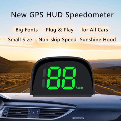 [Span-Mirror Hot Product] HUD Auto General Head-Up Display GPS Точное позиционирование KMH/PMH Speed ​​Display