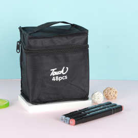 油性双头彩色马克笔套装油性水彩笔儿童学生双头马克笔48色套装