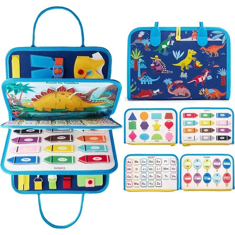 Nuevo cartón de estudio de fieltro transfronterizo de venta caliente para bebés bolsas escolares de fieltro ocupadas para niños