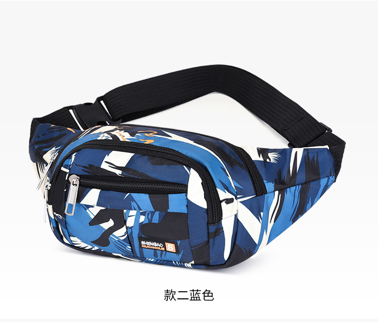 New men's and women's sports running crossbody waist bags, couple chest bags, men's cash register large-capacity mobile phone coin purses wholesale undefined