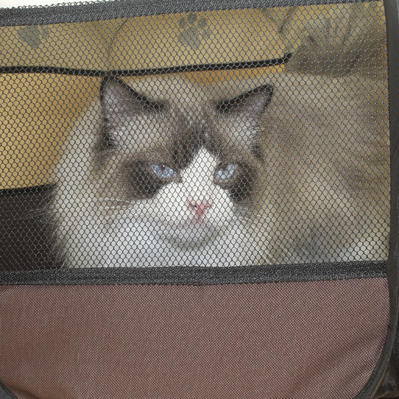 Cross-border hot-selling octagonal pet tent pet fence breathable dog cage pet house cat cage wholesale 