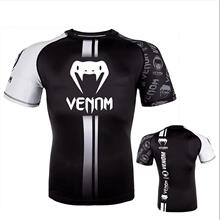 UFC嘴炮康纳麦格雷戈男短袖MMA综合格斗训练搏击散打服紧身毒液
