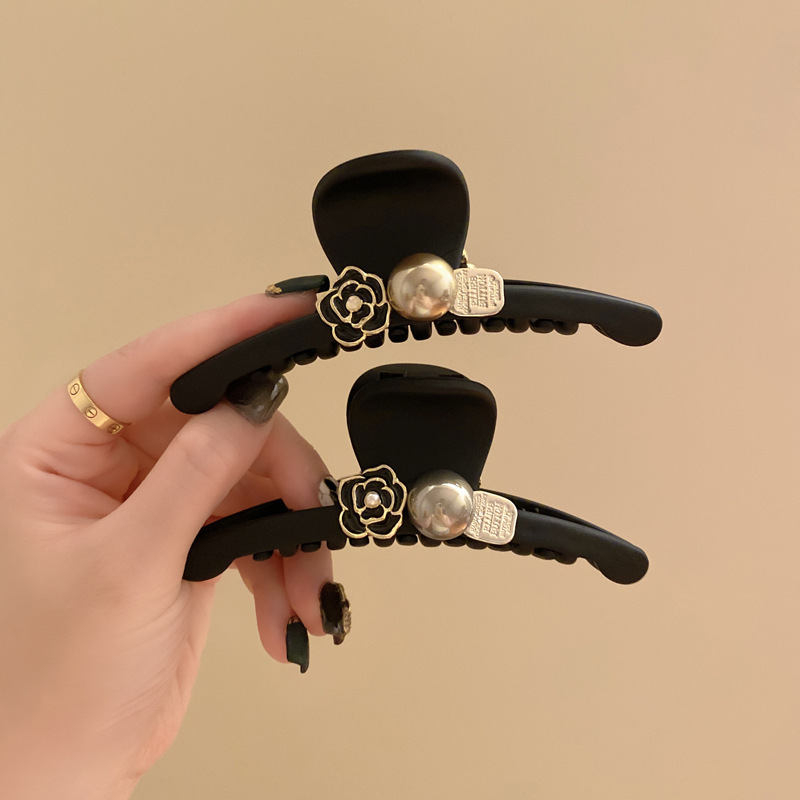 Hair Volume Is Small ~ Camellia Hair Clip for Women 2023 New Half-Tied Hair Clip for Women 2023 New Shark Clip on the Back of the Head Hair Volume Is Small ~ Camellia Hair Clip for Women 2023 New Half-Tied Hair Clip for Women 2023 New Shark Clip on the Back of the Head