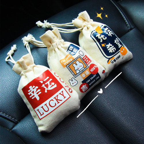 New car formaldehyde removal and odor removal, special car bamboo charcoal bag for new car, activated carbon bag for new car, deodorization ornaments for women