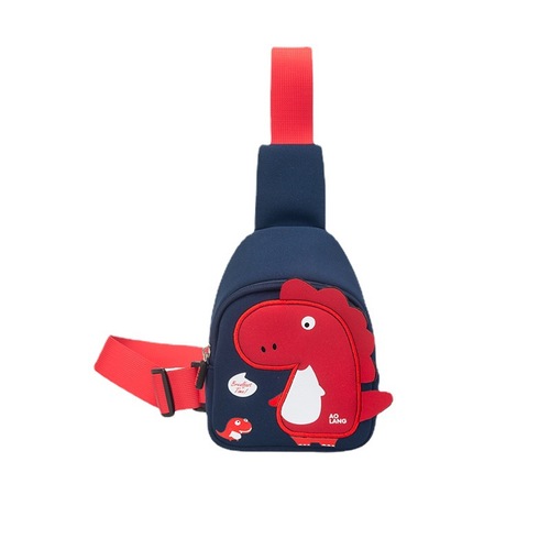 Orangutan Children's Schoolbag, Kindergarten Children's Schoolbag, Cute Cartoon Dinosaur Baby Chest Bag, Logo Printable