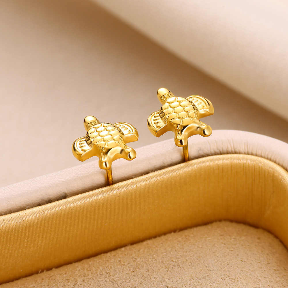 5g Weight 0.03µm-0.05µm Gold Plating Thickness PVD Coated Gold Plating Process 304 Stainless Steel Ear Needle Material 18K Real Gold Plated Plating Material Pearl Inlay Material Ear Studs Classification 18K Gold Plating Color 1 Pair Quantity Daily Occasion 304 Stainless Steel Material Tortoise, Hippocampus, Shell Pattern Women's Gender Simple Style Style Waterproof Non Tarnish, Inlay Craft PVD Coated Real Gold Plated 18K Gold Tortoise Hippocampus Shell 304 Stainless Steel Simple Style Waterproof Non Tarnish Ear Studs 3