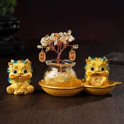 Home Entryway Desktop Wealth-Attracting — Car ornaments
