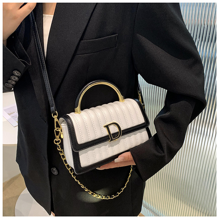 Hochwertige, leichte, luxuriöse, weiche Ledertasche mit bestickter Kette, kleine, duftende Tasche für Damen, vielseitige, modische Textur, One-Shoulder-Crossbody-Handtasche_voghion.com