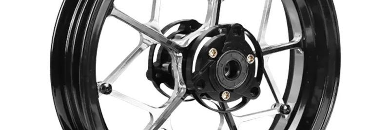 Single-disc wheel hub accessories for Niu No.9 modified with dual disc brakes, second generation 12inch Stinger, 185mm opening