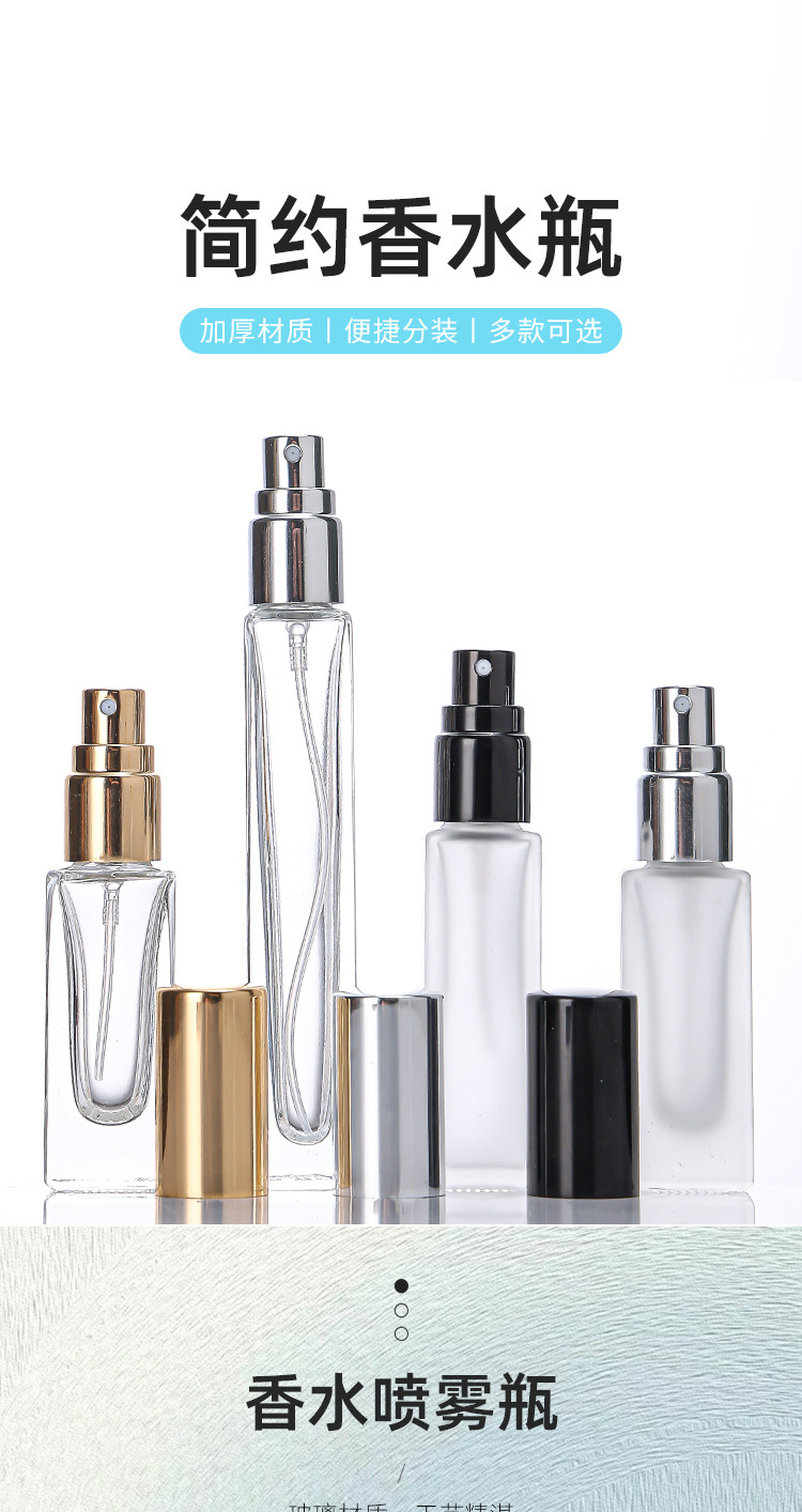 Perfume packing bottle