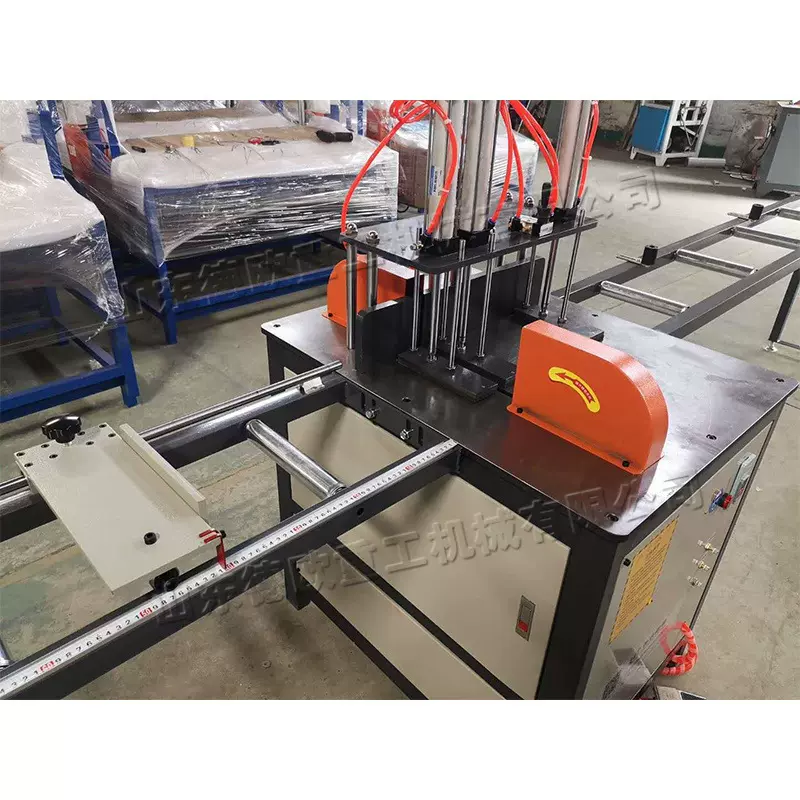 气动液压90度切铝机 铝材断料开料切割机 工业性材料门窗料断料机