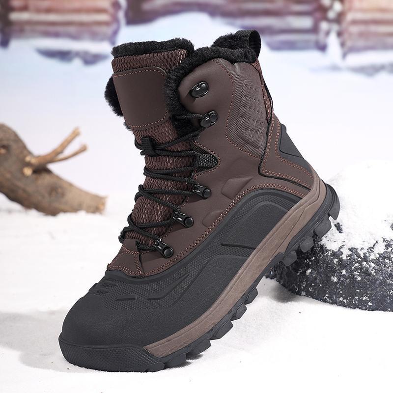 Men's Hiking Shoes, Large Size, 2026 New Model, Cross-Border Foreign Trade Sports Shoes, Outdoor High Mountain Cotton Shoes