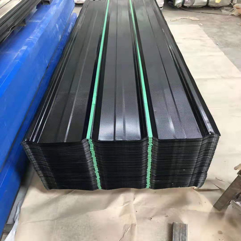 Supplying dark grey Color steel roll Blue Milky Color steel plate Various colour Caitu Steel Corrugated board