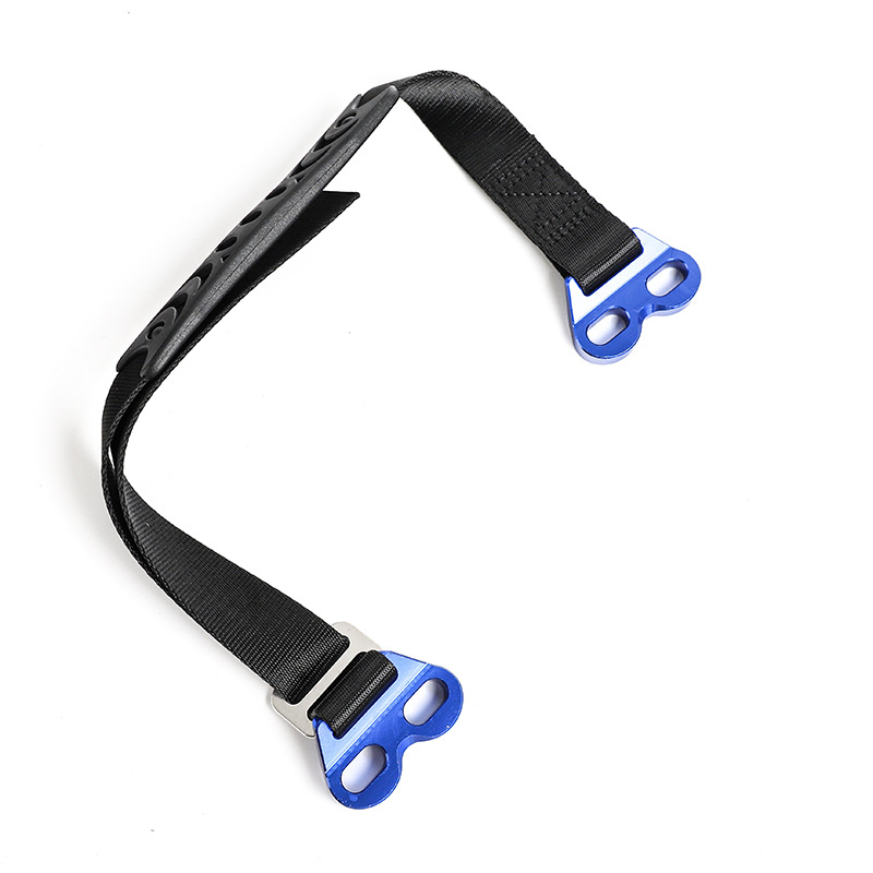 Off-Road Motorcycle Modified with Cnc Front and Rear Lifting Straps, Towing Straps, Rescue Rope with Rubber Handles, Suitable for Multiple Vehicle Models
