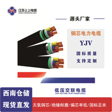 上上电缆新能源充电桩电缆YJV3*4电线电缆报价国标正品塔牌