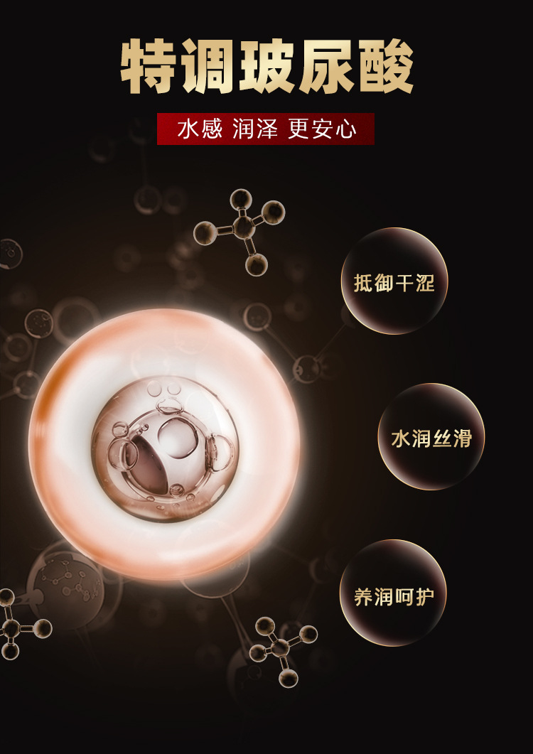 Siki Private Stimulation Dongxi Bo 3-Pack Male Condoms, Long-Lasting Thin Latex Condoms for Adults — detail image 20