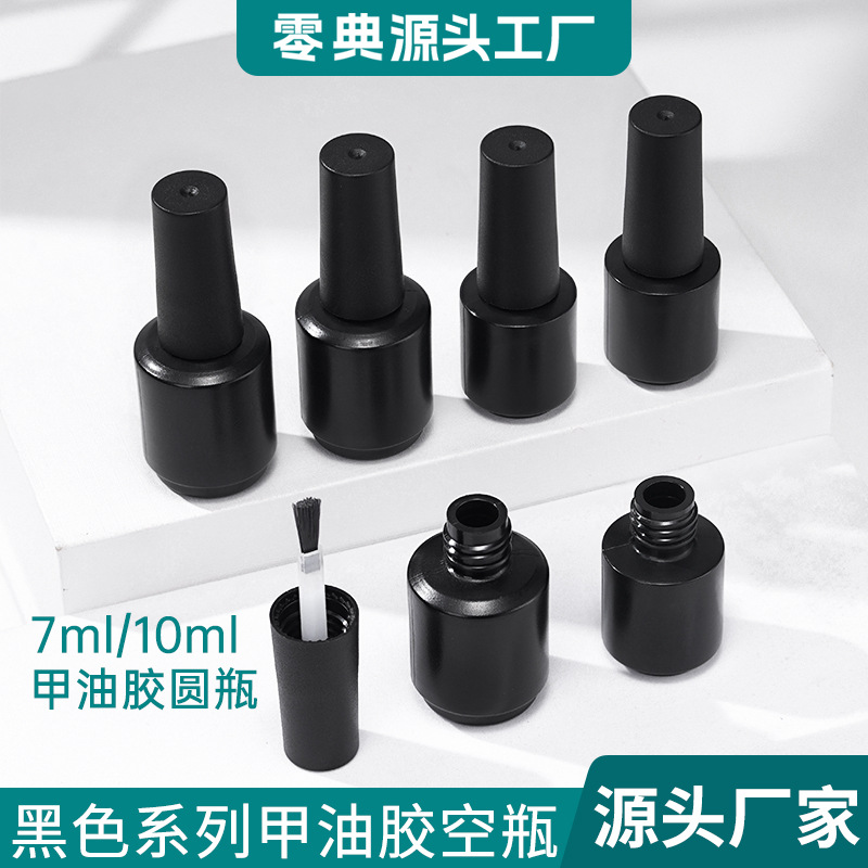 Plastic nail polish for manicure
