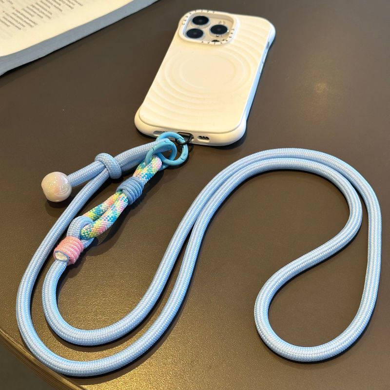 多機能で調節可能な携帯電話ストラップ、クロスボディ、パーソナライズされた織り、紛失防止、背負えるポータブルナイロンロングストラップ、首掛けストラップ|undefined