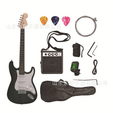 跨境热卖；厂家批发电吉他 ST经典款 22品电吉他 电吉他套装