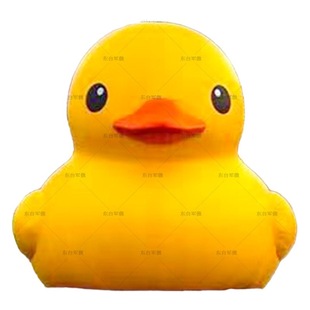 Thickened inflatable water rhubarb duck outdoor floating closed air duckling White Goose cartoon mascot Air model manufacturers