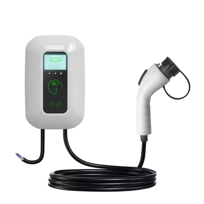 charger type2 AC 22kw380V — Elektrikli avtomobil şarj stansiyaları - gb-7kw-color-screen