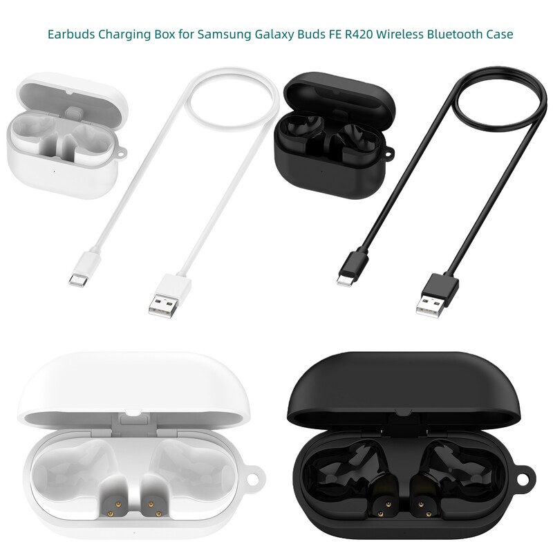 Suitable for Samsung Buds3 Fe Earphone Charging Case, Portable Storage for Galaxy R420 Charging Box Suitable for Samsung Buds3 Fe Earphone Charging Case, Portable Storage for Galaxy R420 Charging Box