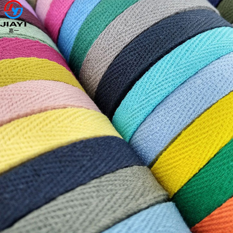 1cm color polyester cotton herringbone jacquard Ribbon Children's sweater neckline edge wrapping strip clothing accessories in stock 1cm color polyester cotton herringbone jacquard Ribbon Children's sweater neckline edge wrapping strip clothing accessories in stock
